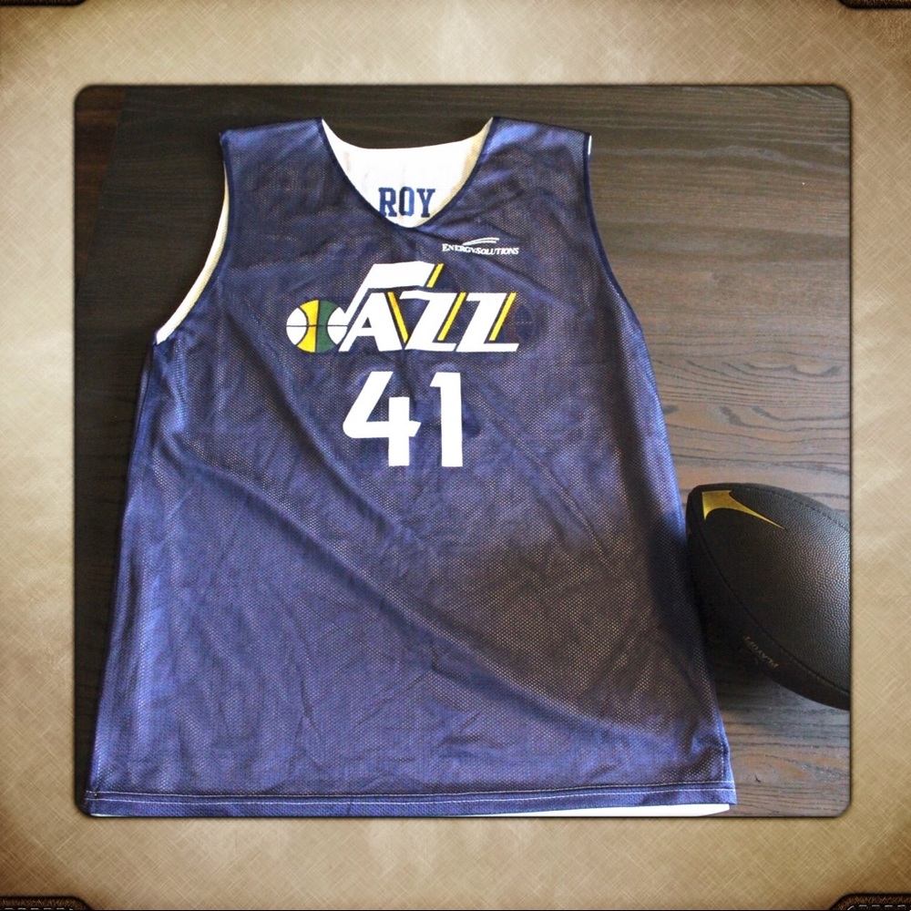 Jazz Jersey Shirt for Boys Basketball League